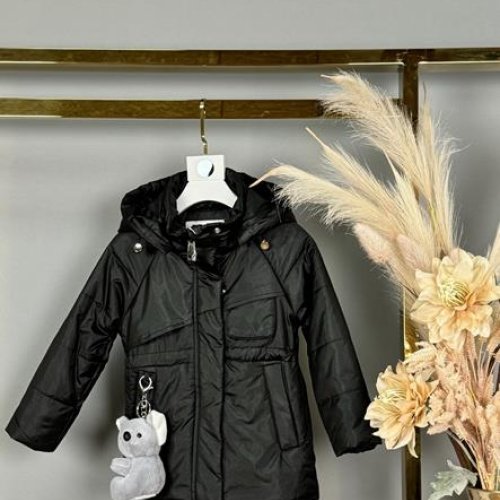 Куртка Delfinka (92-116) 9633 black (деми) Delfinka 9633 black