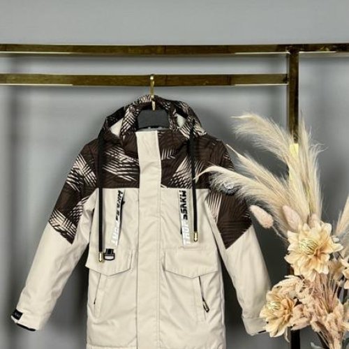 Куртка Delfinka (122-146) B802 l.beige (деми) Delfinka B802 l.beige