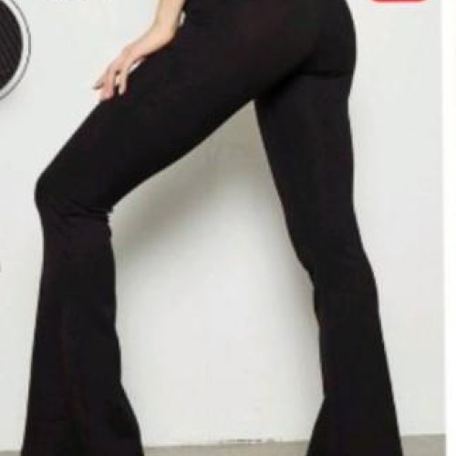 Лосины Prenses (S-2XL) 8-608 black фліс (зима) Prenses 8-608 black фліс