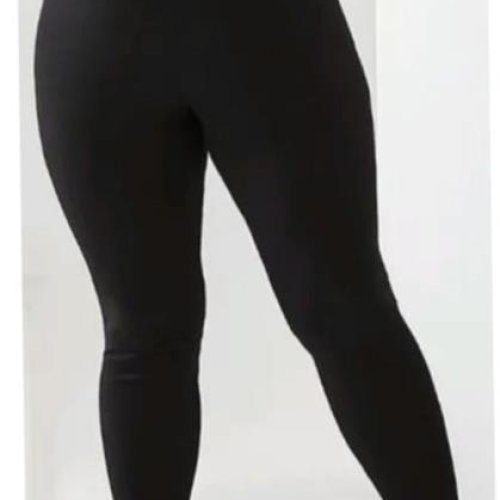 Лосины Prenses (2XL-6XL) 826 black фліс (зима) Prenses 826 black фліс