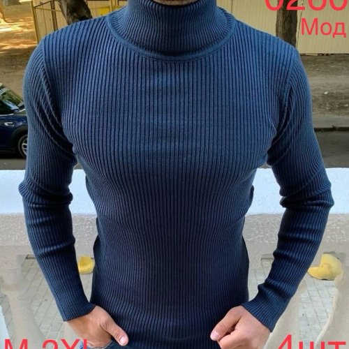 Гольф Надийка (M-2XL) 0260 navy (зима) Надийка 0260 navy
