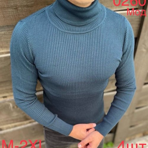 Гольф Надийка (M-2XL) 0260-1 blue (зима) Надийка 0260-1 blue