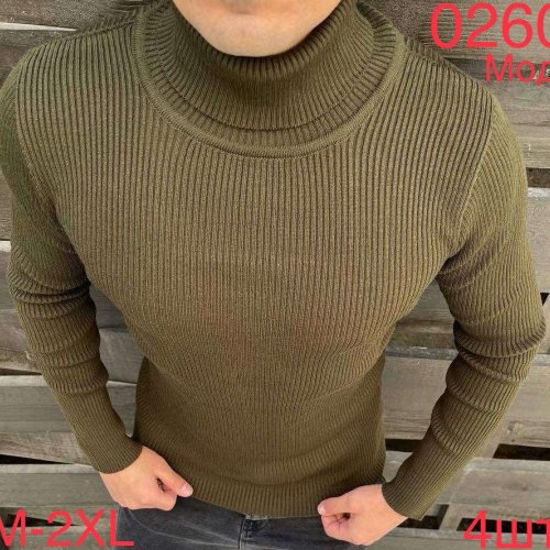 Гольф Надийка (M-2XL) 0260 khaki (зима) Надийка 0260 khaki