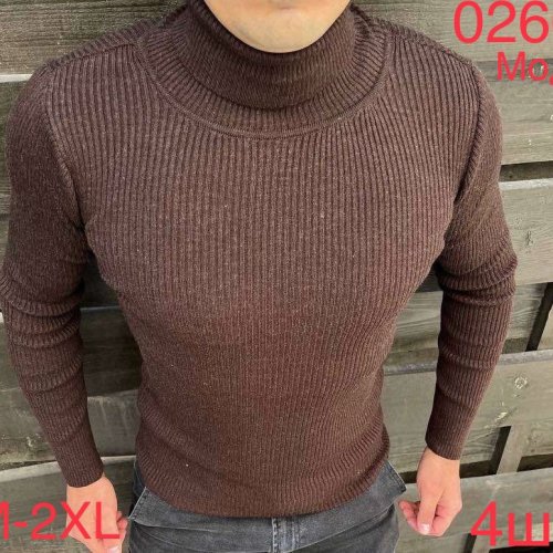 Гольф Надийка (M-2XL) 0260-3 brown (зима) Надийка 0260-3 brown