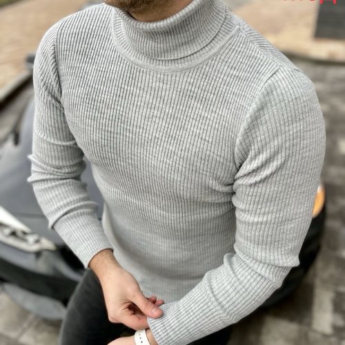 Гольф Надийка (M-2XL) 0260-3 grey (зима) Надийка 0260-3 grey