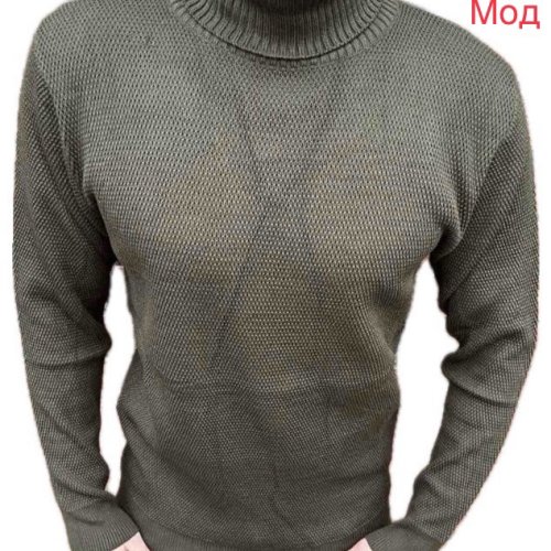 Свитер Надийка (L-3XL) 0360 khaki (зима) Надийка 0360 khaki