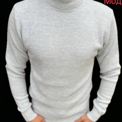 Свитер Надийка (L-3XL) 0361 l.grey (зима) Надийка 0361 l.grey