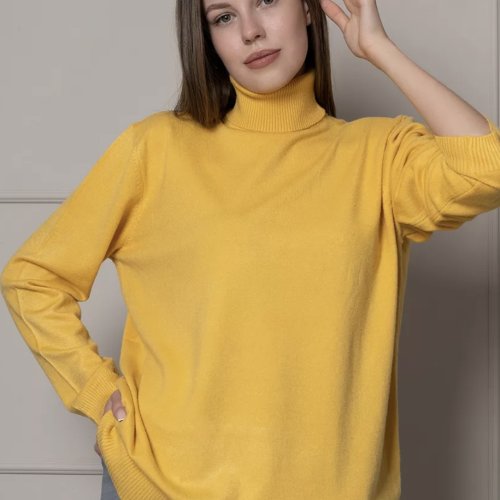 Свитер Novetly Store (48-52) 7188 yellow (деми) Novetly Store 7188 yellow
