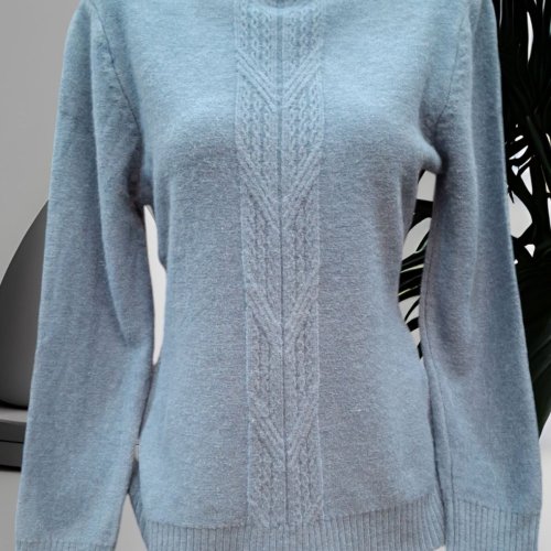 Свитер G.L.S.A (48-52) 26392 l.blue (зима) G.L.S.A 26392 l.blue