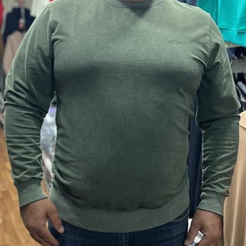 Свитер Vip Stendo (3XL-5XL) 4903 khaki (деми) Vip Stendo 4903 khaki