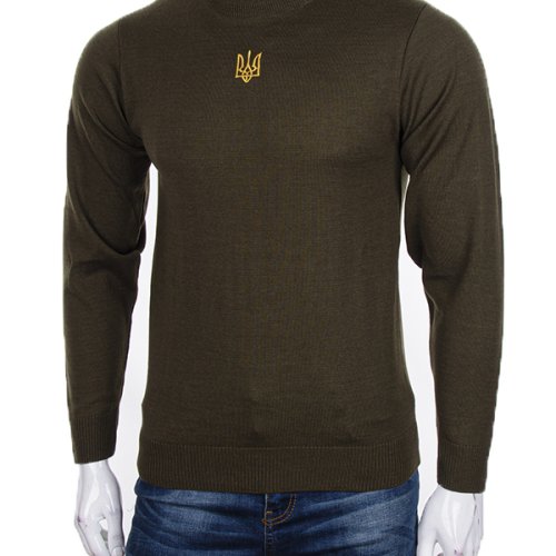Свитер Abdo (M-3XL) 30 khaki (деми) Abdo 30 khaki