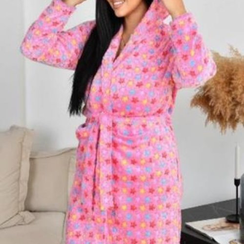 Халат Romeo life (50-58) 25A-4 pink (зима) Romeo life 25A-4 pink
