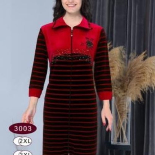 Халат Romeo life (52-58) 3003 red (деми) Romeo life 3003 red