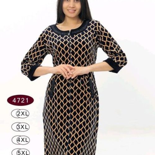 Халат Romeo life (52-58) 4721-1 navy (деми) Romeo life 4721-1 navy