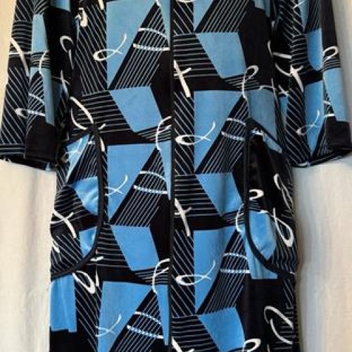 Халат Romeo life (52-62) 541 l.blue (деми) Romeo life 541 l.blue