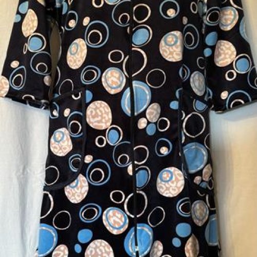 Халат Romeo life (52-62) 541-2 black (деми) Romeo life 541-2 black