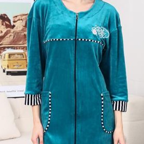 Халат Romeo life (58-66) 60 l.blue (деми) Romeo life 60 l.blue