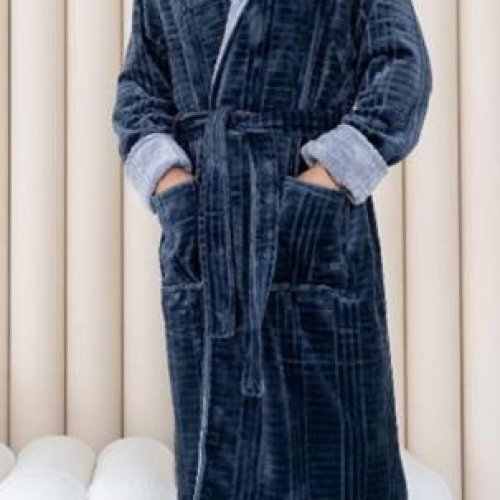 Халат Romeo life (48-58) RL288 navy (зима) Romeo life RL288 navy