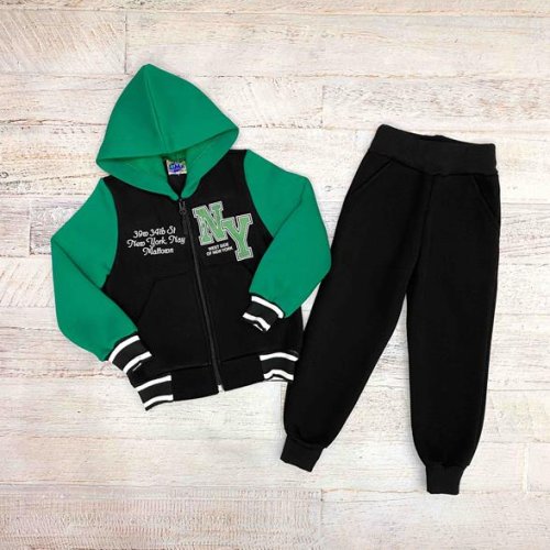 Костюм спорт LiMa kids (98-122) 2317 green (зима) LiMa kids 2317 green
