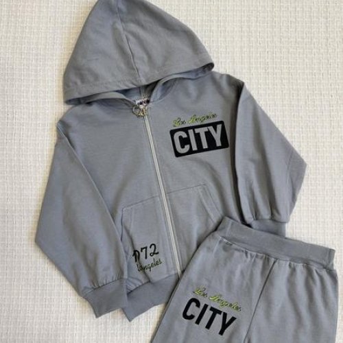 Костюм спорт Baby Boom (3-6) 447 grey (деми) Baby Boom 447 grey
