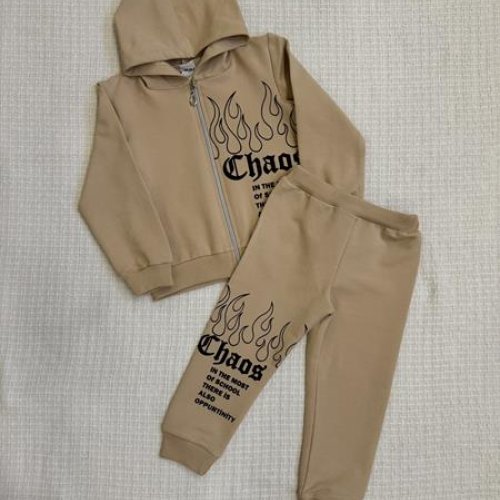Костюм спорт Baby Boom (3-6) 449 beige (деми) Baby Boom 449 beige