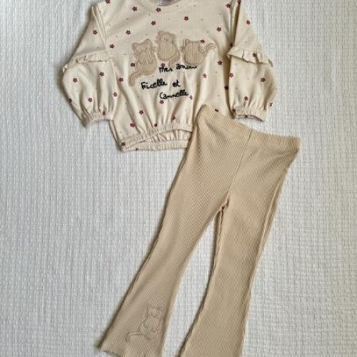 Костюм спорт Baby Boom (3-6) 451 beige (деми) Baby Boom 451 beige