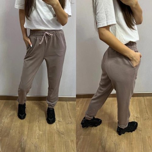 Штаны спорт Valentina (42-48) 202 grey (деми) Valentina 202 grey