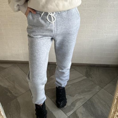 Штаны спорт Valentina (42-48) 239 grey (зима) Valentina 239 grey