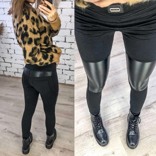 Лосины Valentina (42-46) 641 black (деми) Valentina 641 black