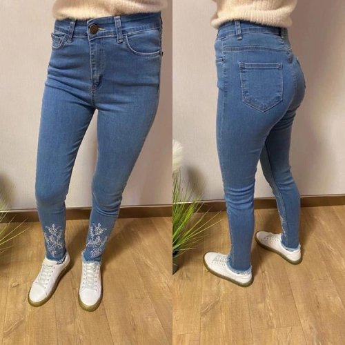 Джинсы Valentina (27-32) VL16 l.blue (деми) Valentina VL16 l.blue