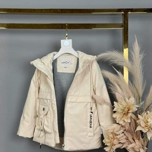 Куртка Delfinka (104-128) BM801 l.beige (деми) Delfinka BM801 l.beige
