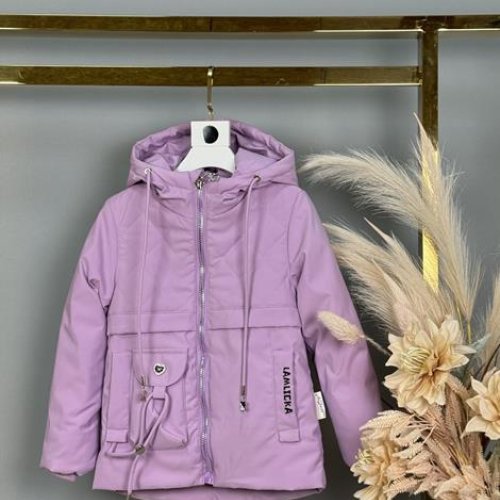Куртка Delfinka (104-128) BM801 lilac (деми) Delfinka BM801 lilac