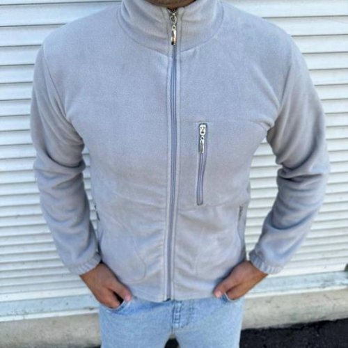 Кофта Nik (M-3XL) 55530 grey (деми) Nik 55530 grey