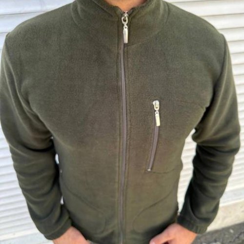 Кофта Nik (M-3XL) 55532 khaki (деми) Nik 55532 khaki