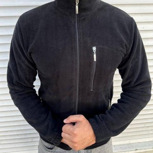 Кофта Nik (M-3XL) 55533 black (деми) Nik 55533 black