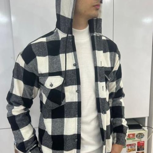 Рубашка Nik (M-2XL) 55535 black (деми) Nik 55535 black