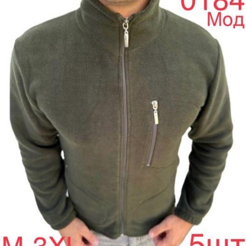 Кофта спорт Надийка (M-3XL) 0184 khaki (зима) Надийка 0184 khaki