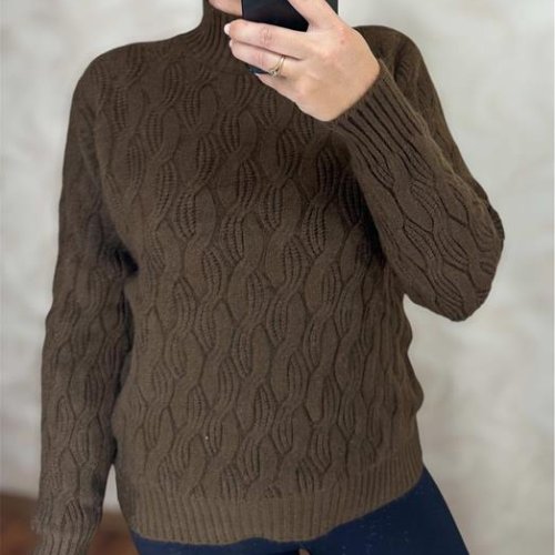 Свитер LeVisha (42-52) 26398 khaki (зима) LeVisha 26398 khaki