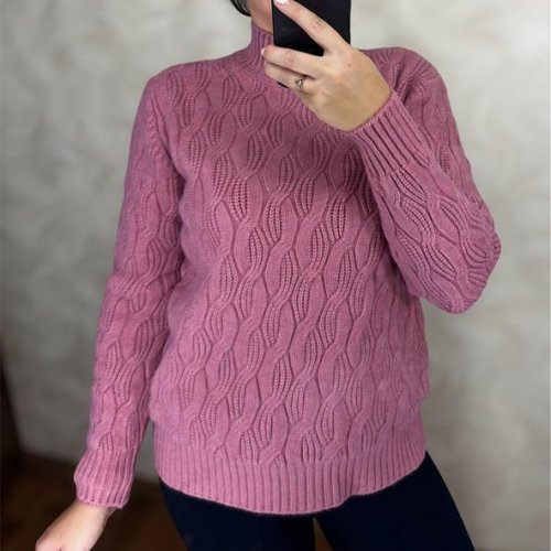 Свитер LeVisha (42-52) 26398 lilac (зима) LeVisha 26398 lilac
