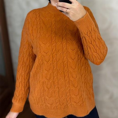 Свитер Ekvato (44-48) 26385 orange (зима) Ekvato 26385 orange
