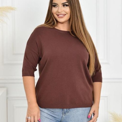 Свитер LeVisha (50-56) 24053 brown (деми) LeVisha 24053 brown