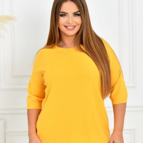 Свитер LeVisha (50-56) 24053 yellow (деми) LeVisha 24053 yellow
