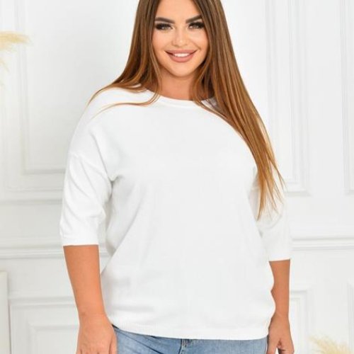Свитер LeVisha (50-56) 24053 white (деми) LeVisha 24053 white