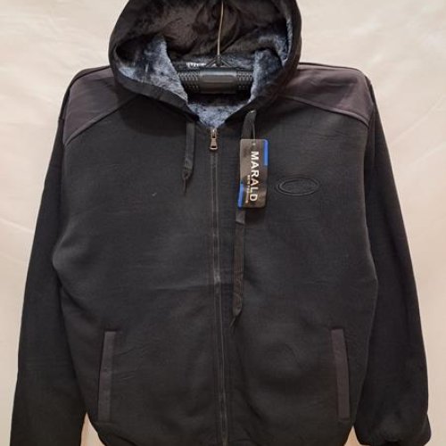 Кофта спорт Giang (2XL-6XL) 2270 black (зима) Giang 2270 black