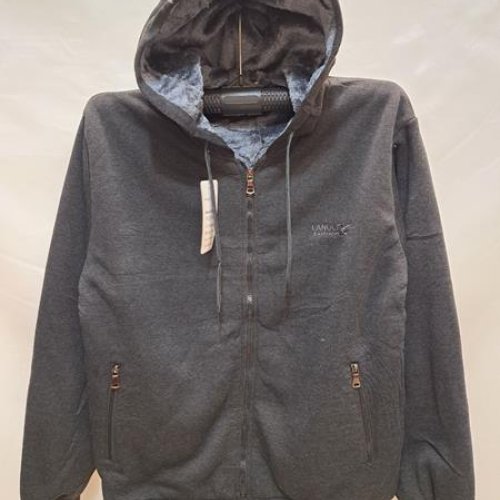 Кофта спорт Giang (2XL-6XL) 2273 d.grey (зима) Giang 2273 d.grey