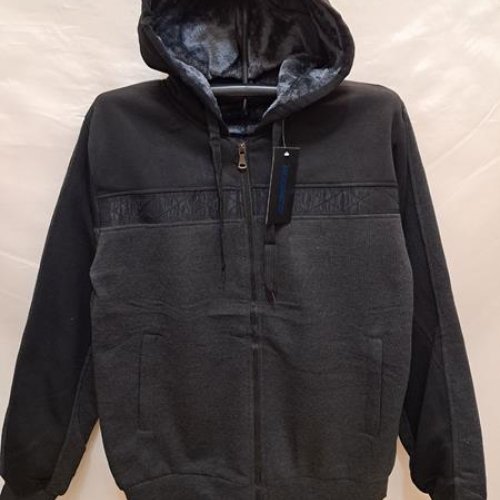 Кофта спорт Giang (M-3XL) 2302 d.grey (зима) Giang 2302 d.grey