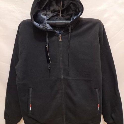 Кофта спорт Giang (3XL-6XL) 2310 black (зима) Giang 2310 black