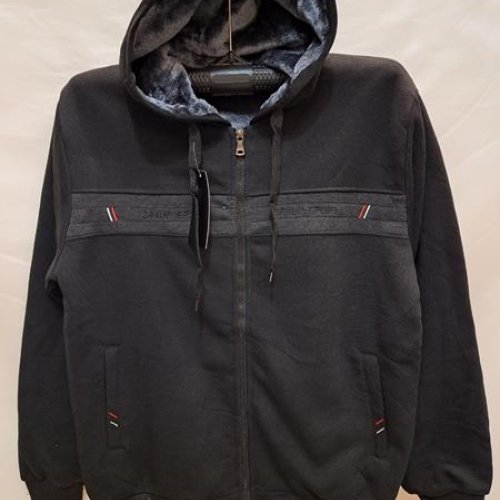 Кофта спорт Giang (3XL-6XL) 2311 black (зима) Giang 2311 black