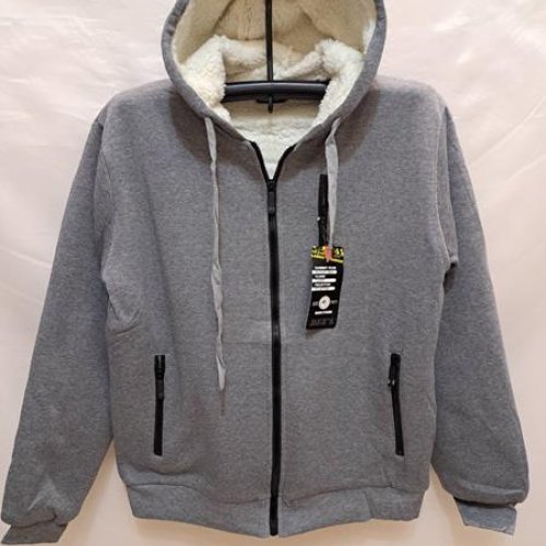 Кофта спорт Giang (M-3XL) 2352A grey (зима) Giang 2352A grey