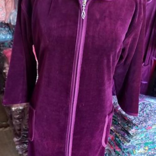 Халат Lindros (48-58) LD48 purple (деми) Lindros LD48 purple